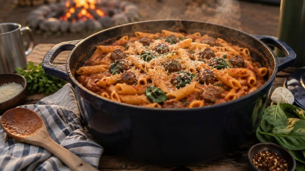 Campfire One-Pot Pasta