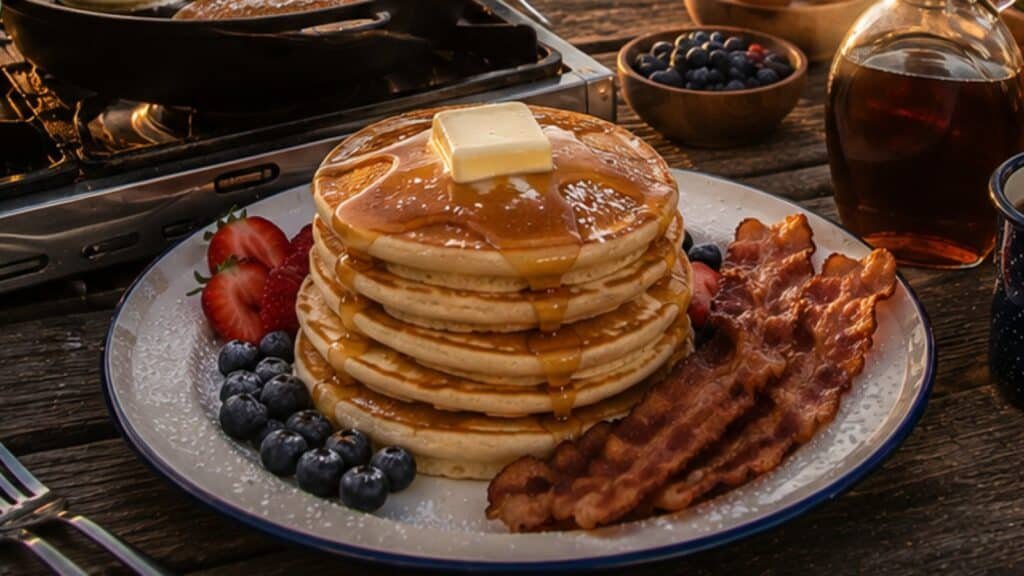 Pancakes and Bacon