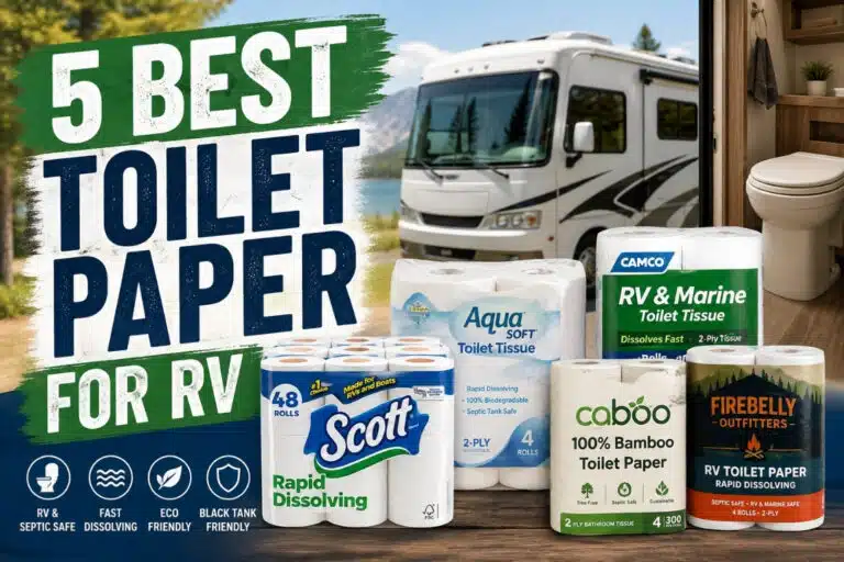 5 best toilet paper for RVs
