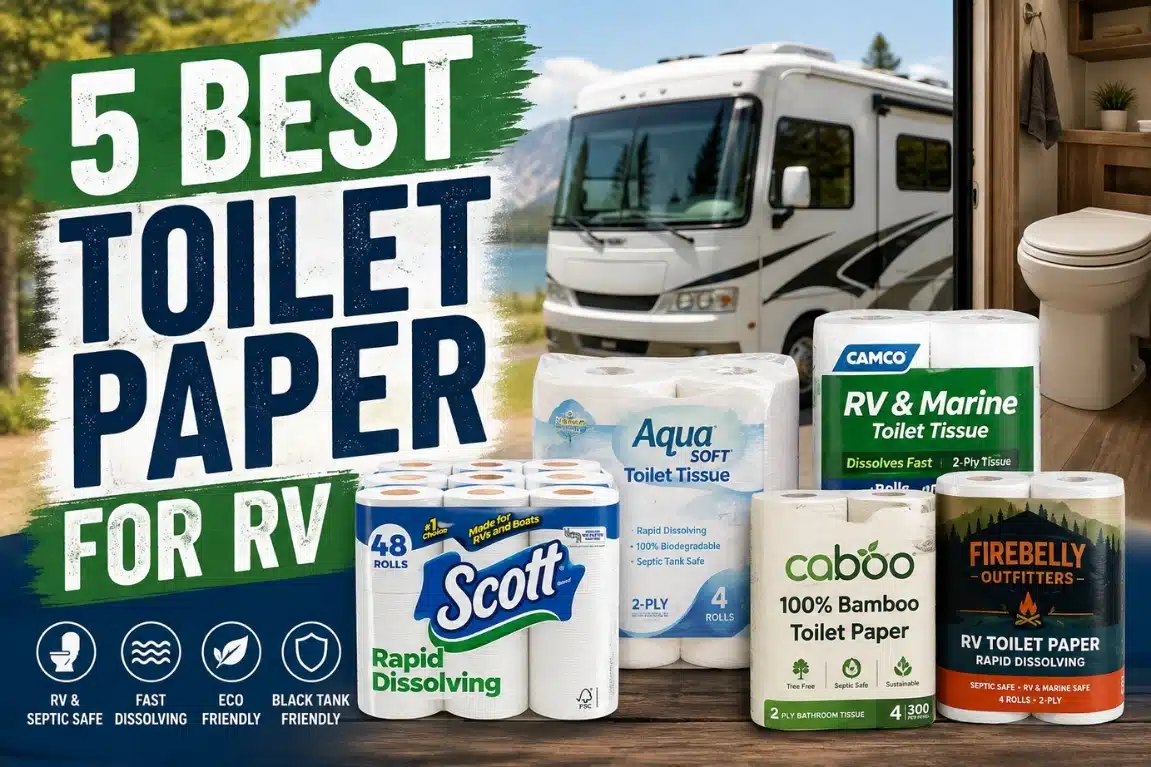 5 best toilet paper for RVs