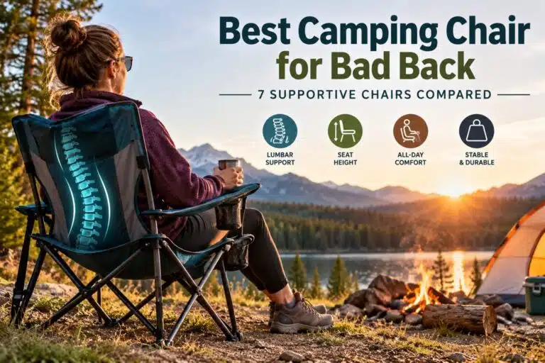 Best Camping Chair for Bad Back