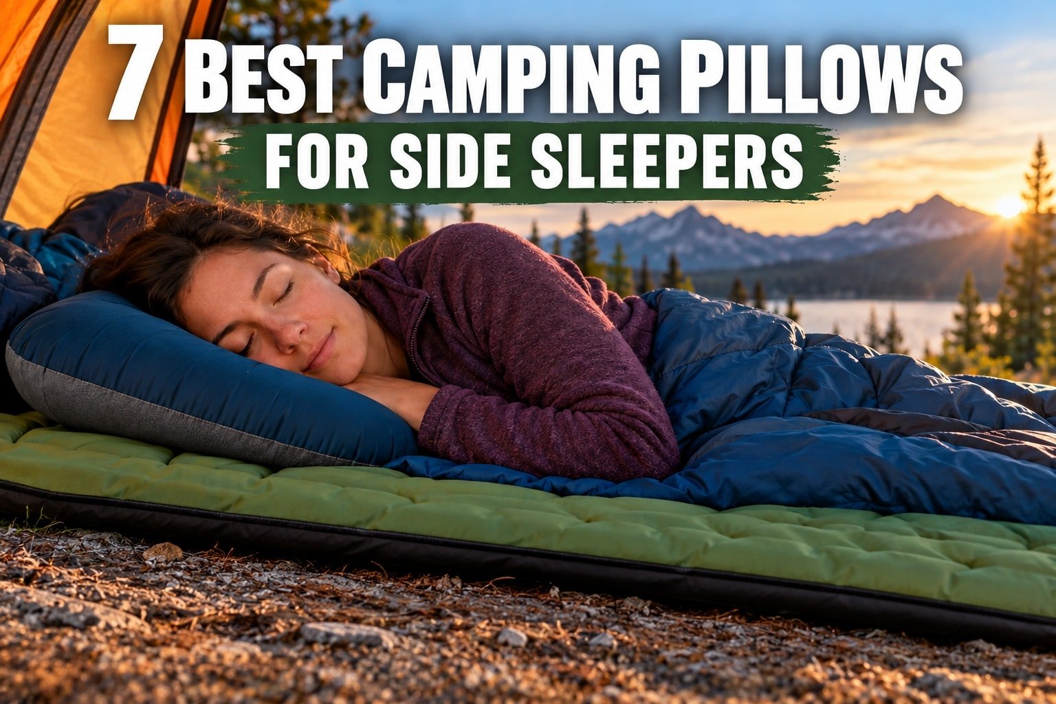 Best Camping Pillows for Side Sleepers