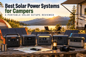 Best Solar Power Systems for Campers 6 Portable Solar Setups