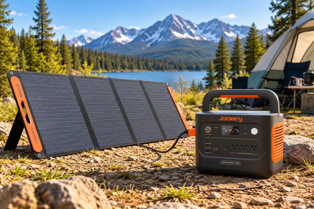 Jackery Solar Generator 1000 v2 and 200W Solar Panel