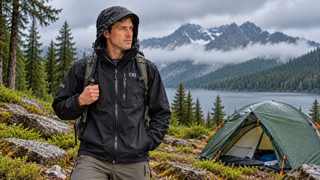 Outdoor Research Mens Foray 3L Rain Jacket