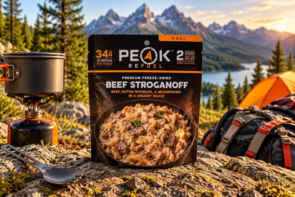 Peak Refuel Beef Stroganoff