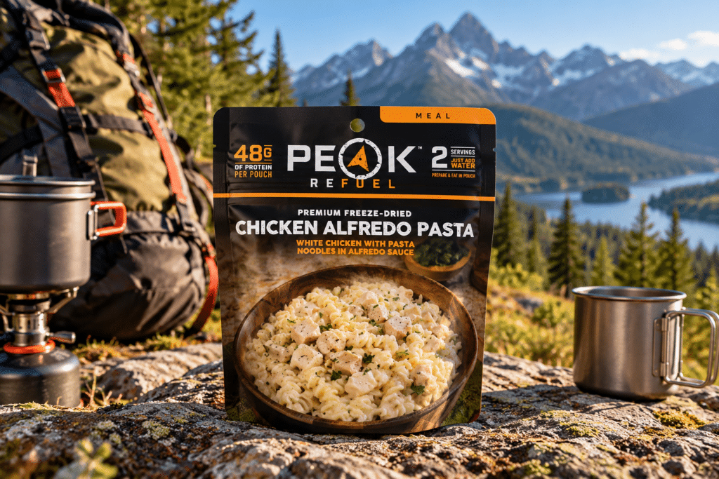 Peak Refuel Chicken Alfredo Freeze-Dried Meal