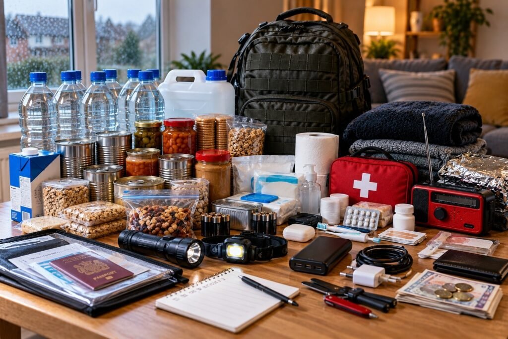 3 Day Emergency Kit UK Checklist