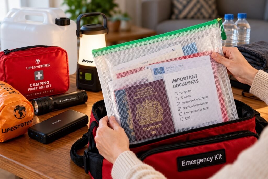 A4 Waterproof Document Wallet
