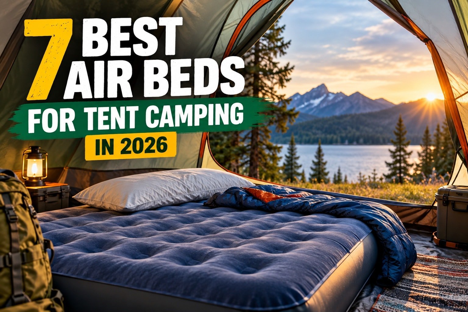 Best Air Beds for Tent Camping