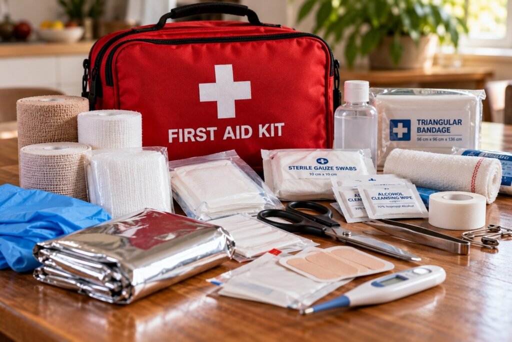 Emergency Household first aid kit