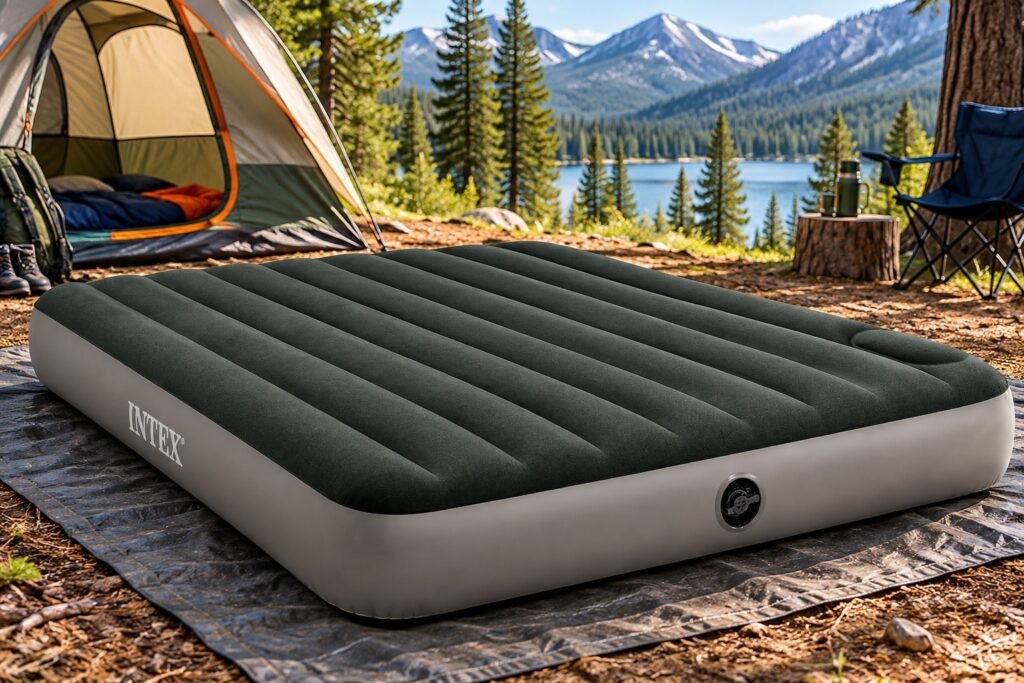 INTEX Dura-Beam Downy 10 Queen Size Air Mattress