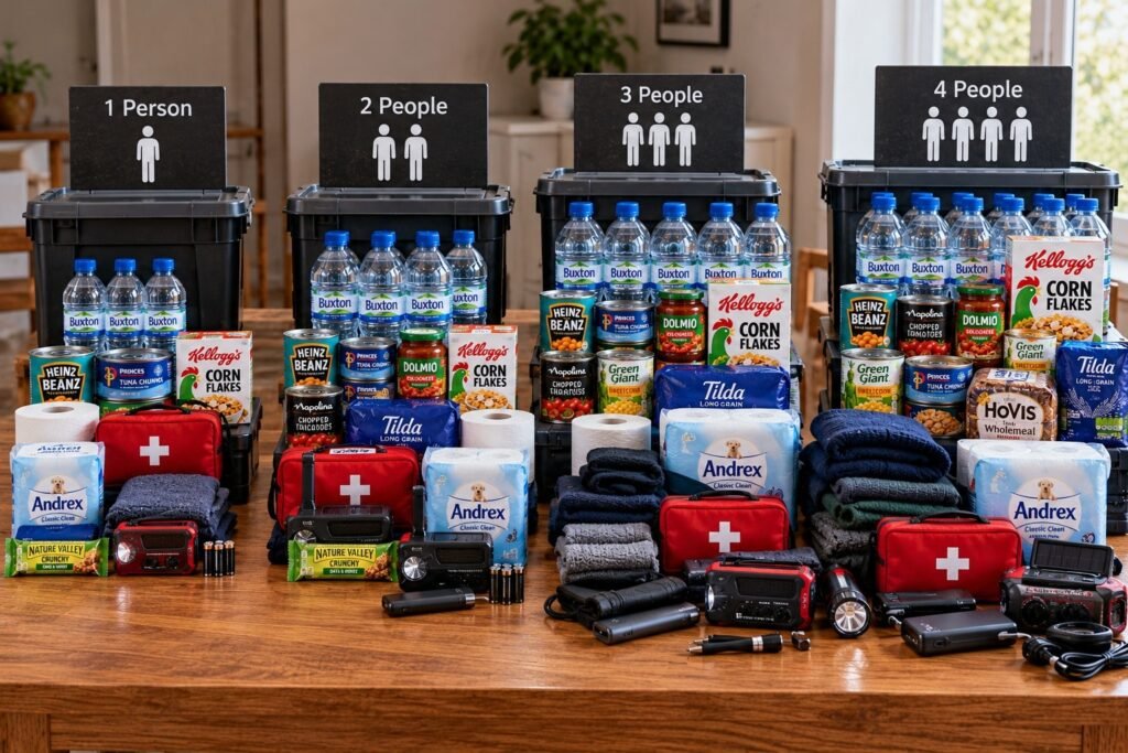 Kits for Different Household Sizes
