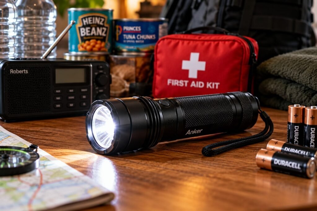 LED emergency torch