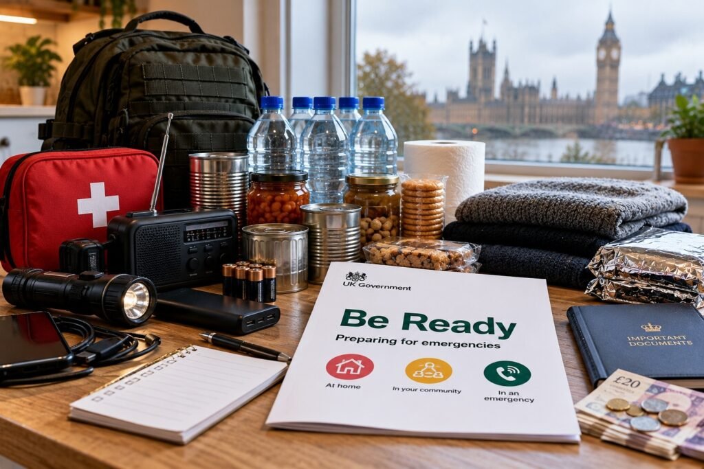 UK Government’s Be Ready emergency preparedness guidance