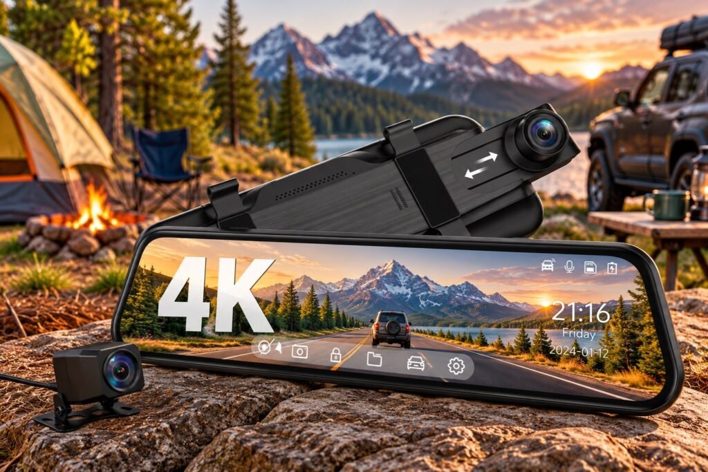 Veement VT10 4K Mirror Dash Cam