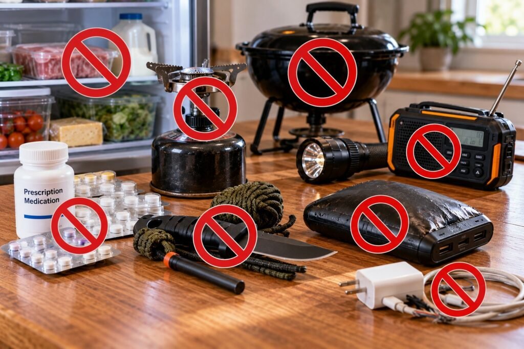 What Should You Avoid Putting in Your Emergency Kit